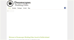 Desktop Screenshot of dreamscapes.ie